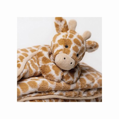 Jellycat Bashful Giraffe Blankets New Zealand | RKDUS9761